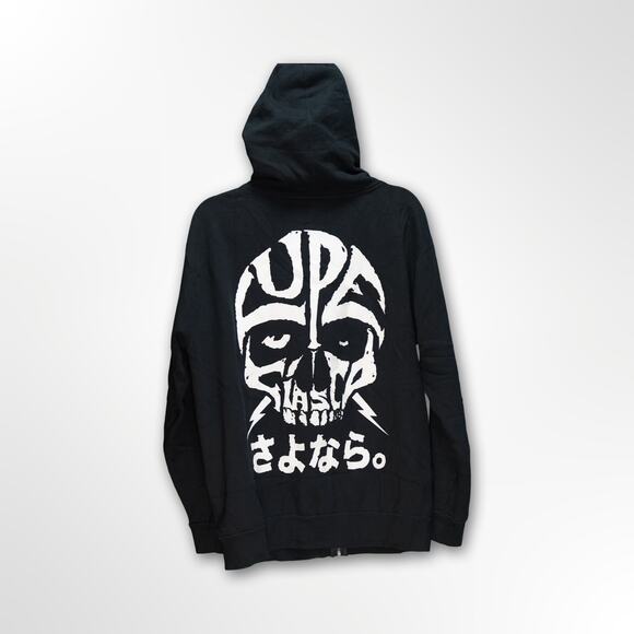 Lupe Fiasco 2010 'The Cool' Tour Black Zipper Hoodie - Rare - Picture 2 of 11